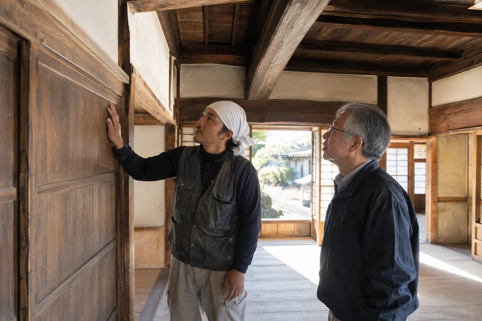 残したいものを大切にするための仕事の場面