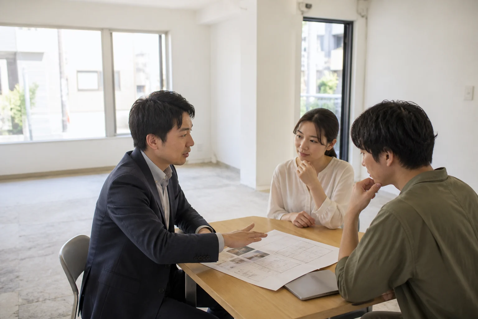 使う人から用途を考えるための仕事の場面
