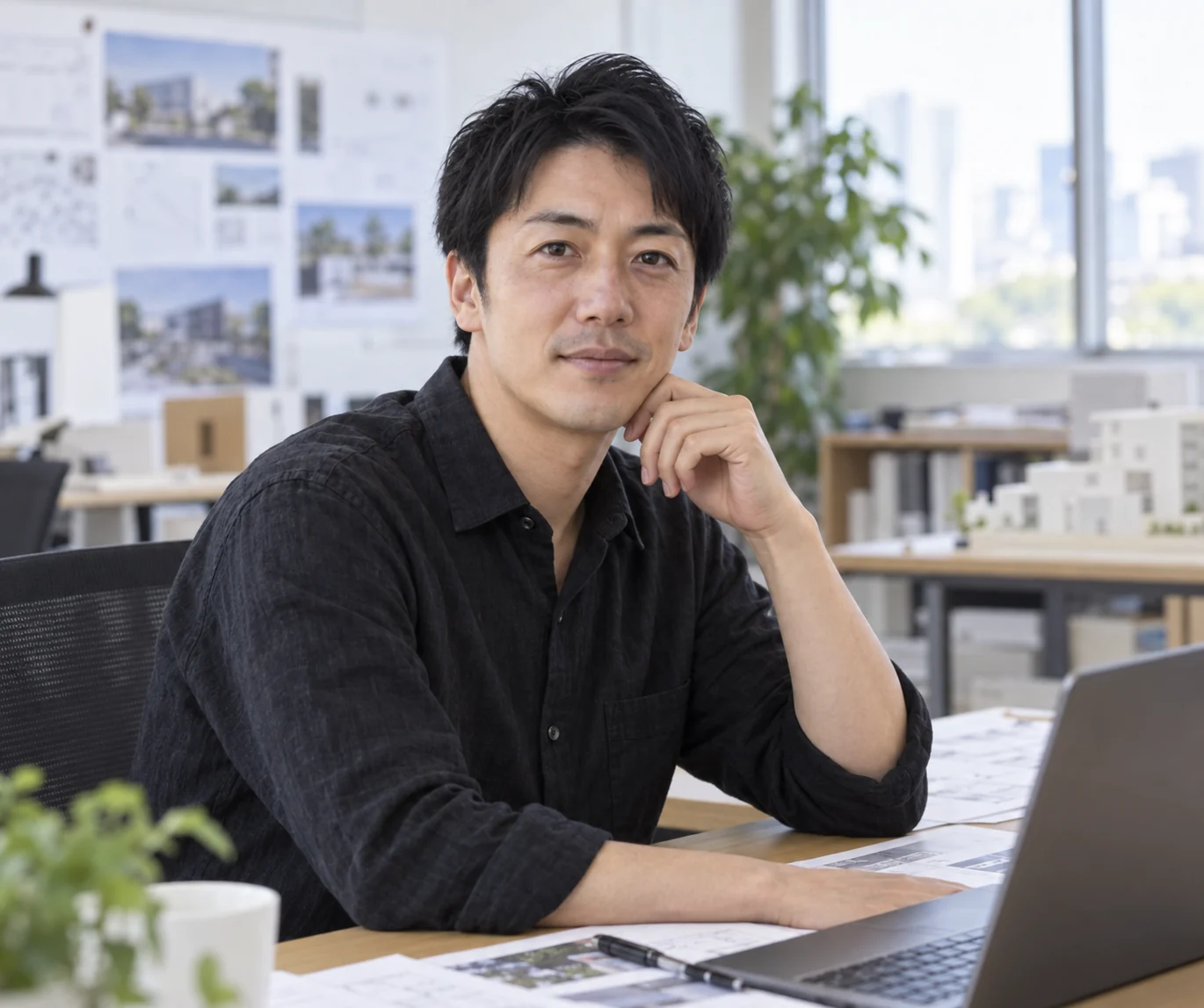佐伯 遼代表の別カットの顔写真