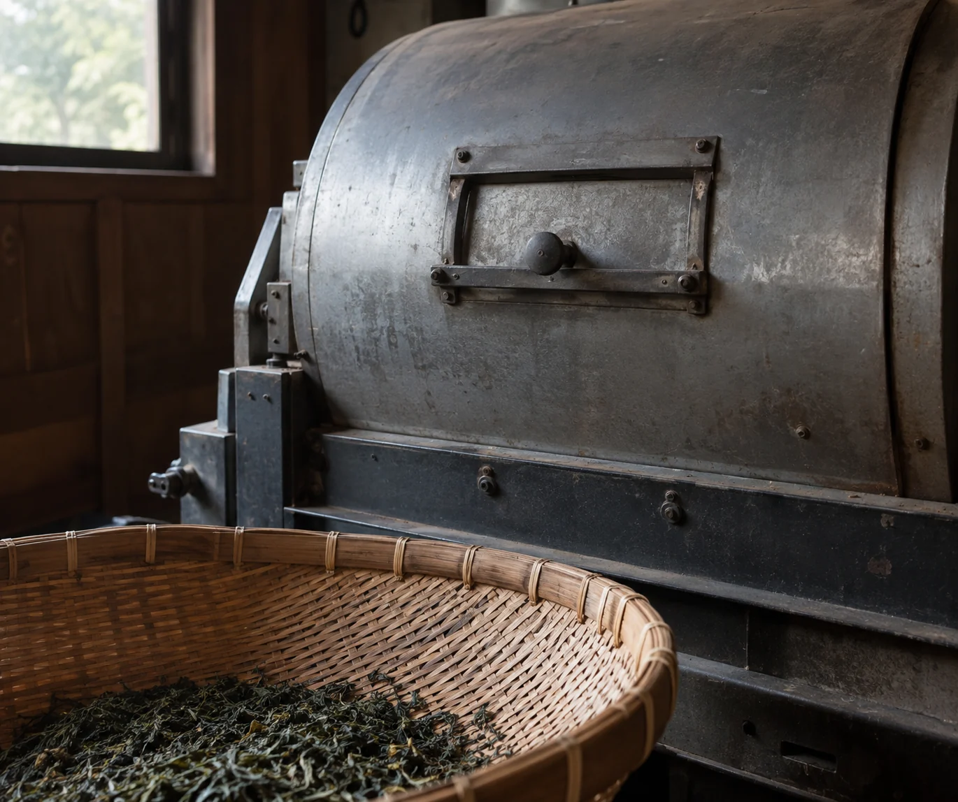 深蒸しの煎茶の素材と製法の詳細カット 2